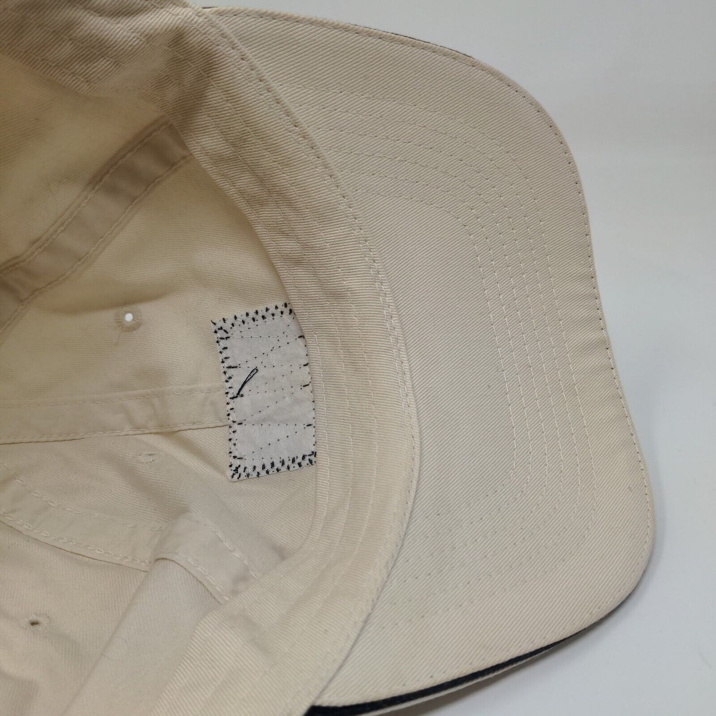 Chase Authentics Men's Slideback Hat Cream Size OSFA Embroidered #24 Jeff Gordon