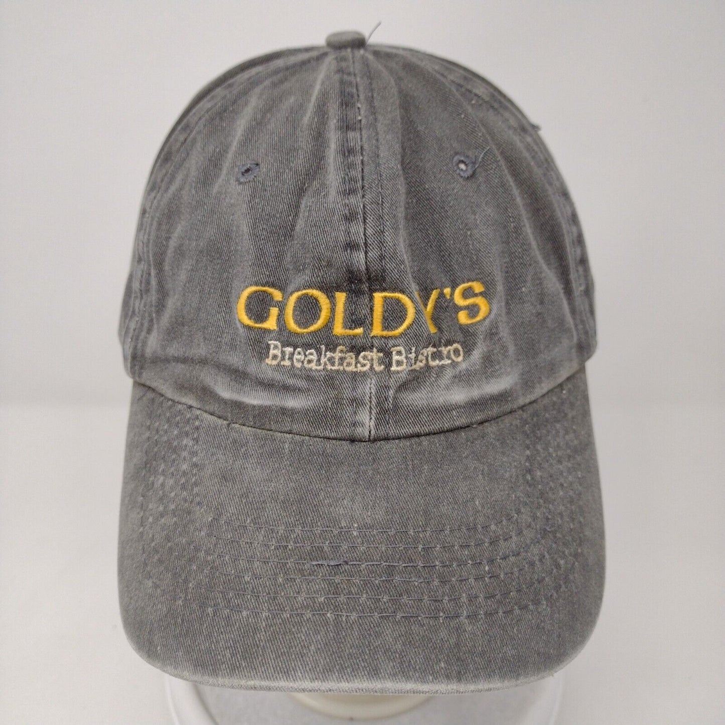 Goldy's Breakfast Bistro Slideback Hat Gray OSFA Adjustable Port Authority