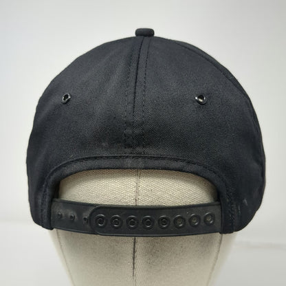 K-Products 5 Panel Black Hat Red Baron Stearman Squadron Scrambled Eggs Vintage