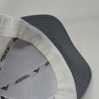 Alturas Homes Snapback Trucker Hat Gray One Size Mesh Back Pacific Headwear