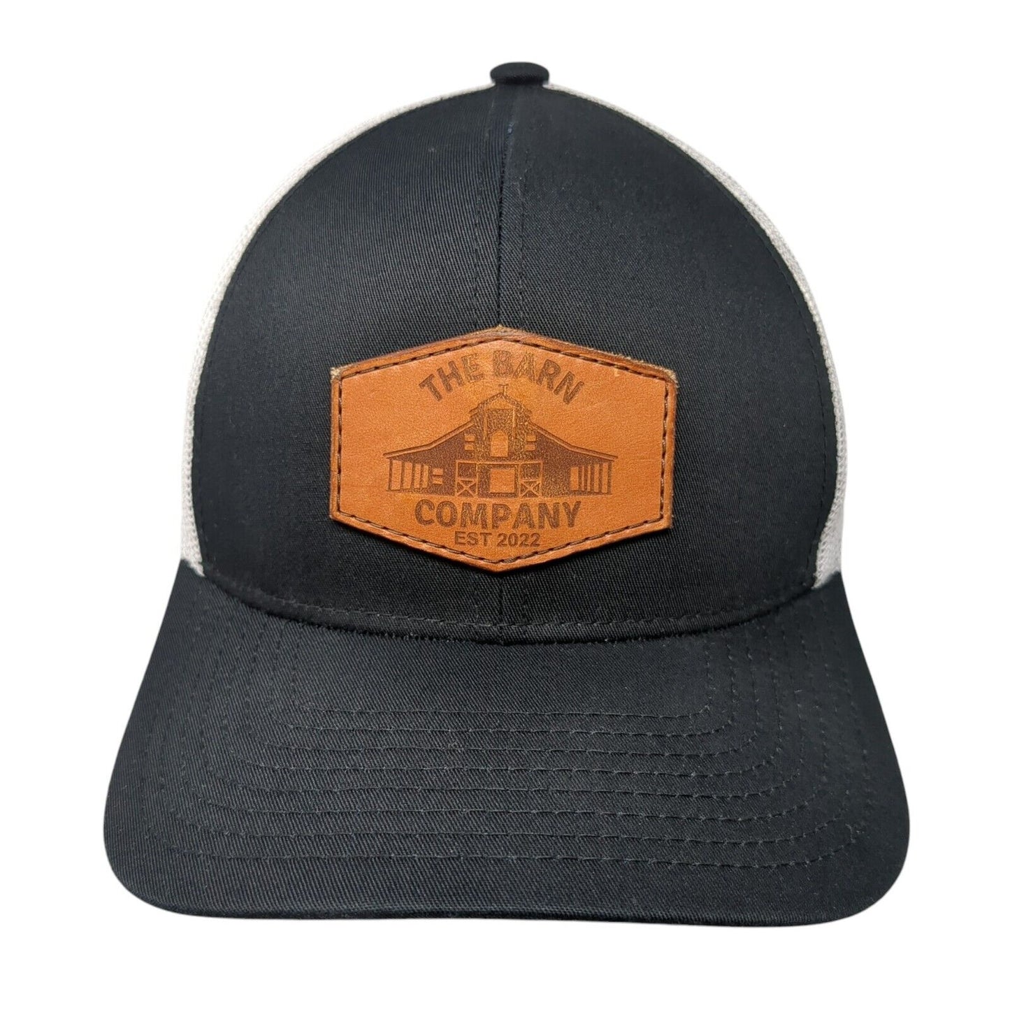 The Barn Company Est 2022 Patch Snapback Trucker Hat Black One Size