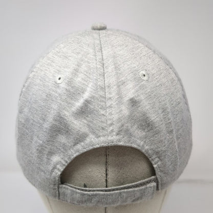 K-Products Simplot Gray One Size Baseball Cap Hat Herringbone Jersey Strapback