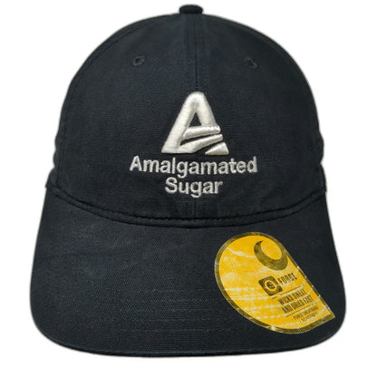 Carhartt Baseball Cap Black One Size Amalgamated Sugar Strapback Cotton Work Hat