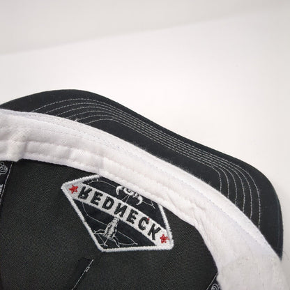 Redneck Snapback Mesh Back Trucker Hat Black One Size Cowboy Hardware