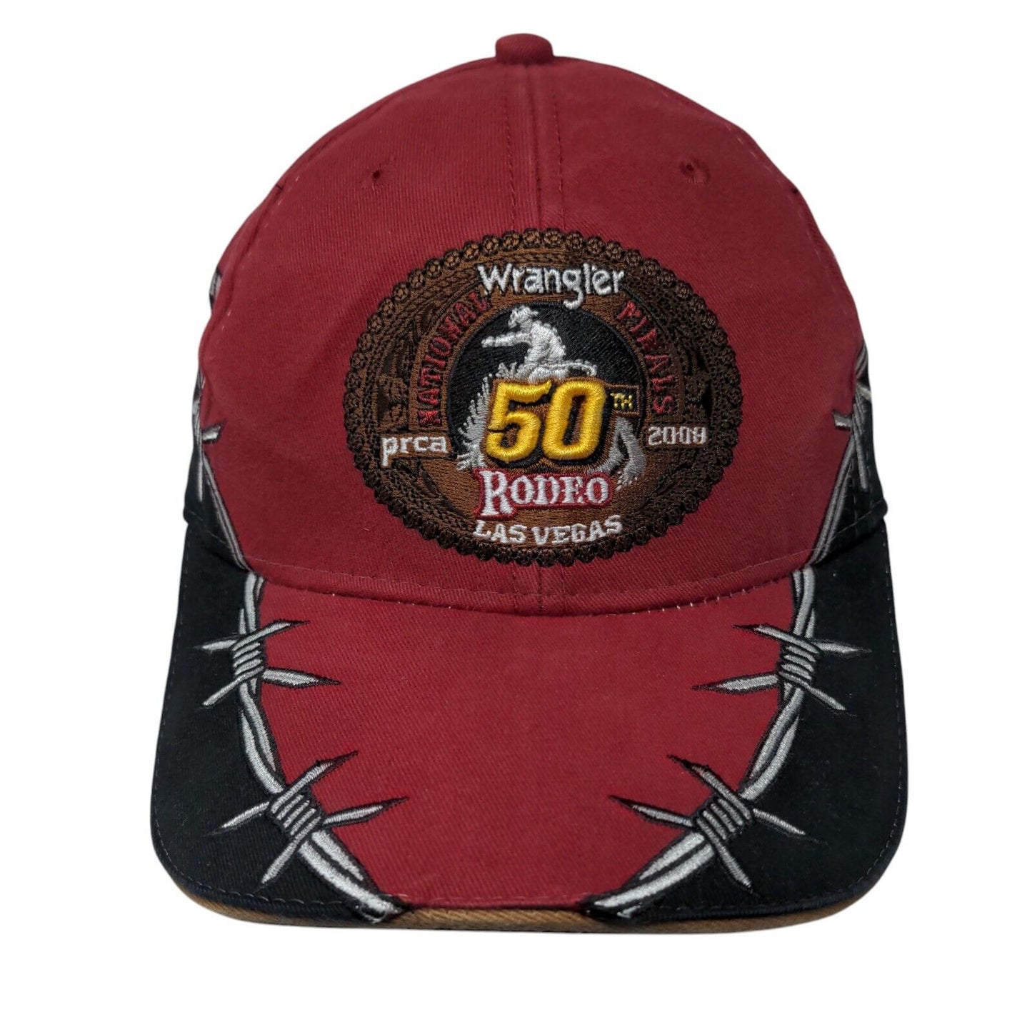 Wrangler Rodeo Las Vegas Slideback Hat Multicolor OSFM Embroidered