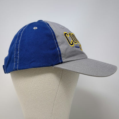 My Town Originals Baseball Cap Gray Blue One Size Strapback Cougars CHS Hat