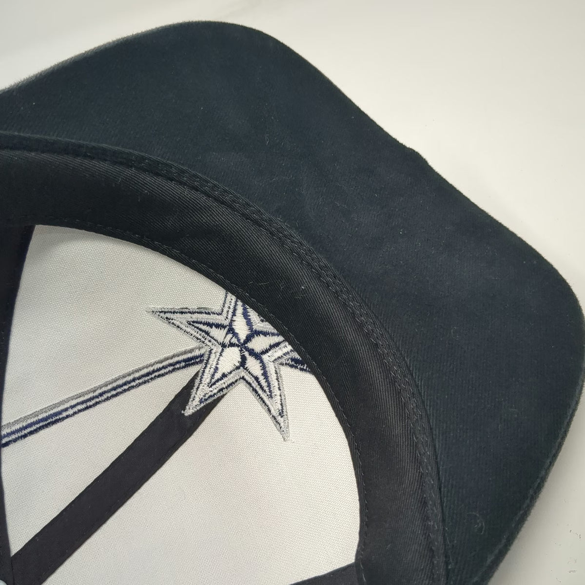 Dallas Cowboys NFL ANNCO Black Gray Blue One Size Strapback Baseball Cap Star