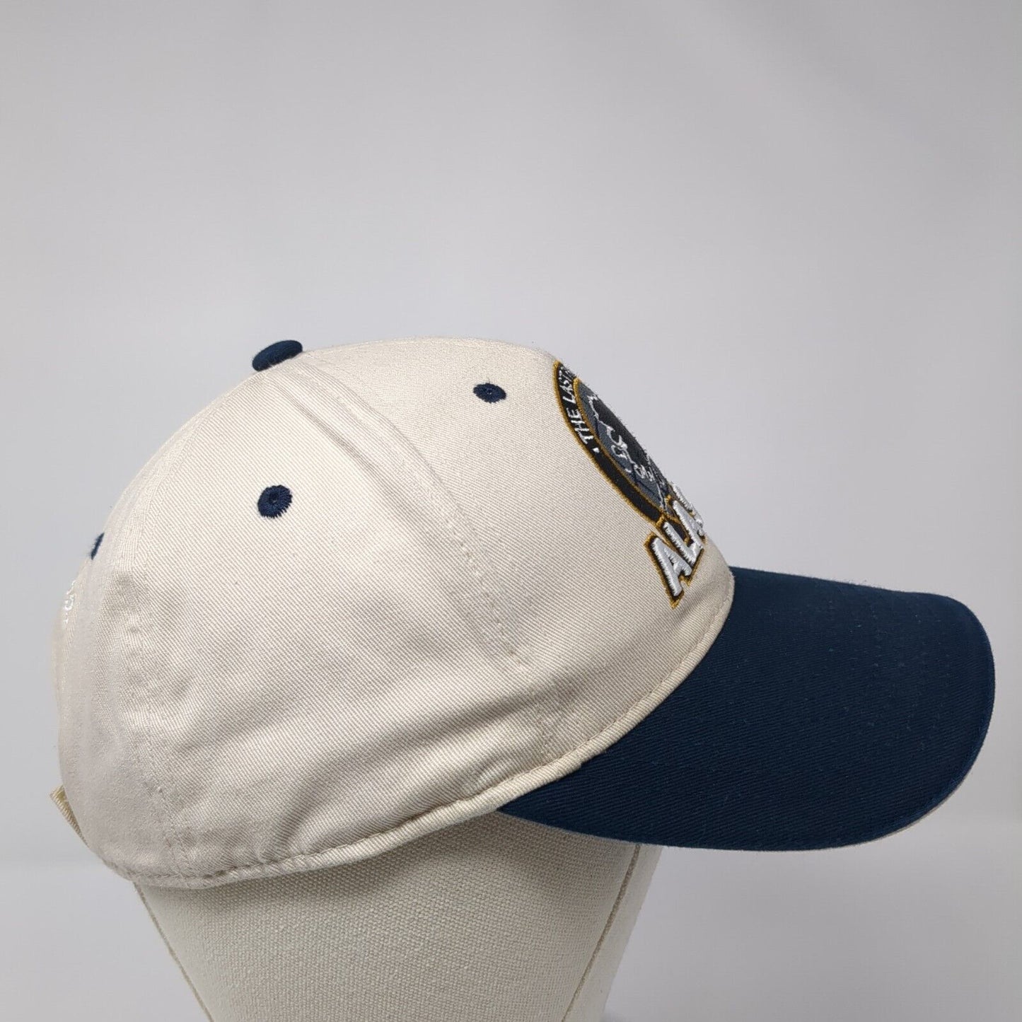 The Last Frontier Alaska Est 1959 Strapback Hat Multi OS Adjustable Patriotic