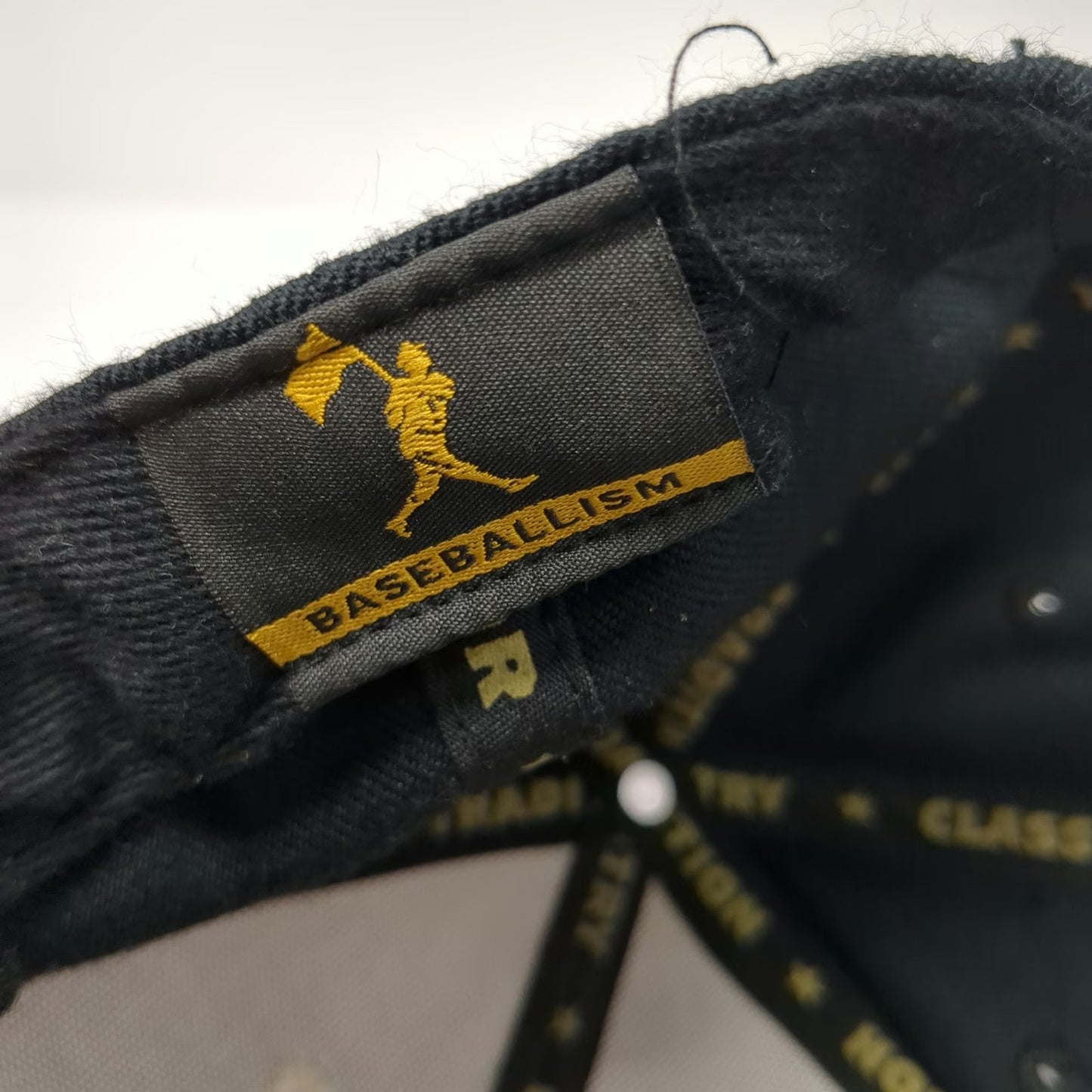 Baseballism Snapback Black One Size 42 Jackie Robinson Flag Man Pennant Hat