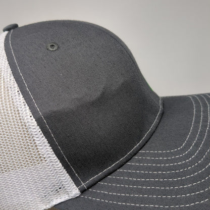 Empire Title & Escrow Snapback Trucker Hat Gray OSFA Mesh Back Colorblock