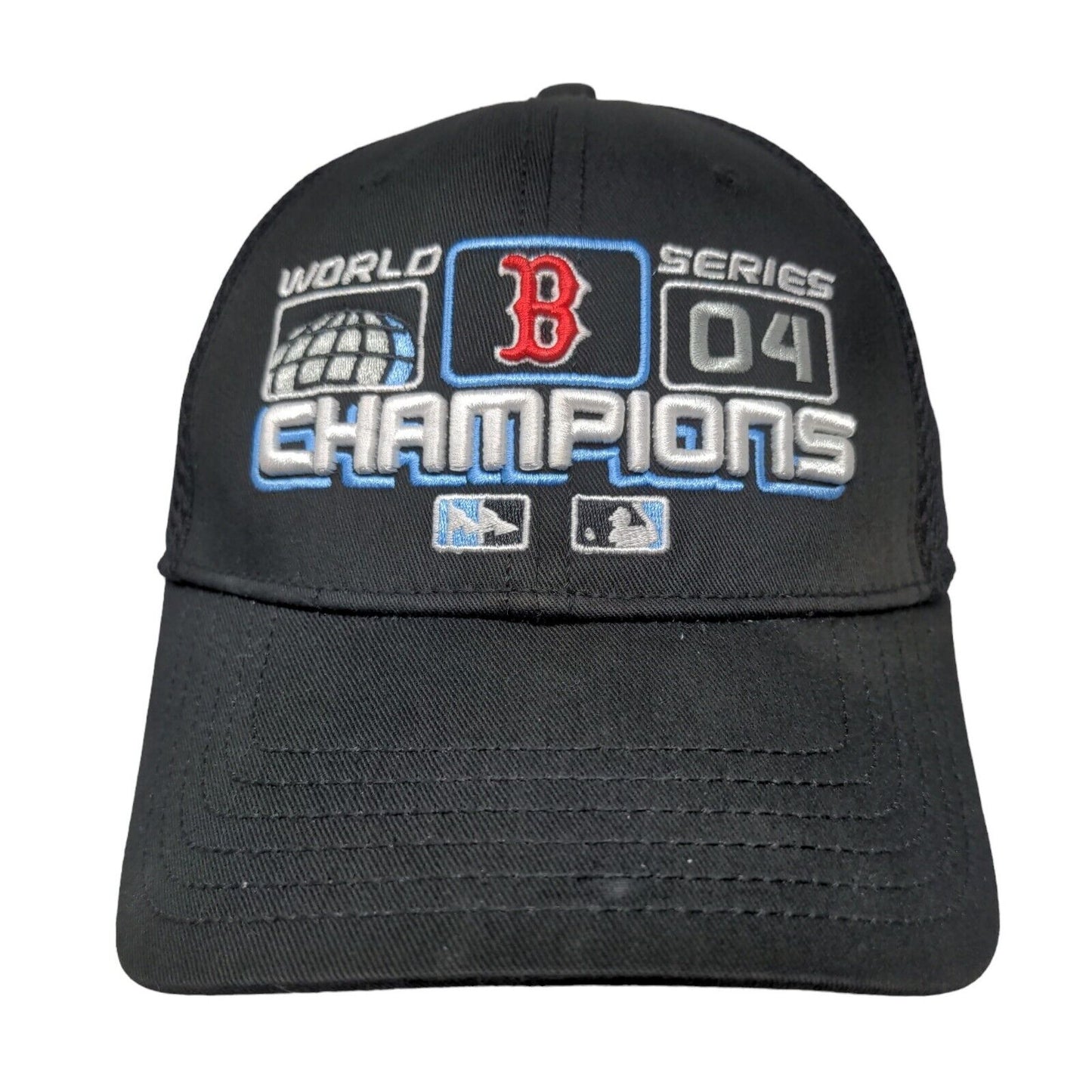 New Era Men's Fitted Hat Black OSFA Embroidered Boston Red Sox 2004 World Series