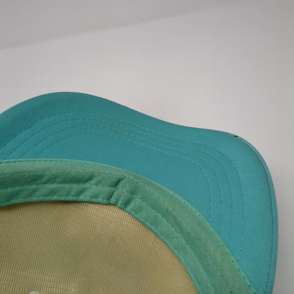 Costa Rica Pura Vida 1821 Snapback Trucker Hat Blue One Size Mesh Back