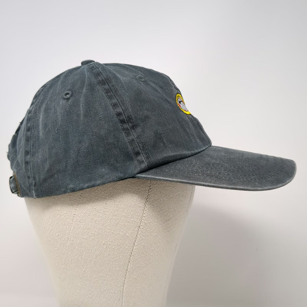 Cotton Deluxe Salvador Dali Museum Gray Melting Clock One Size Baseball Cap Hat