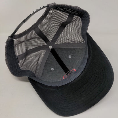 Performance Windows Snapback Trucker Hat Gray One Size Mesh Back