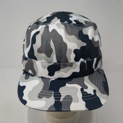 Unbranded Cadet Army Cap Camouflage One Size Adjustable Vented Holes Blank