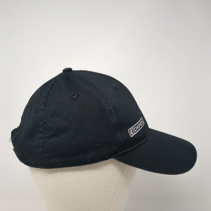 Chipotle Strapback Hat Black One Size Adjustable Loomstate 6 Panel