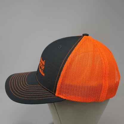 Richardson Trucker Hat Black Orange One Size Nevada Chukar Foundation 2019 Mesh