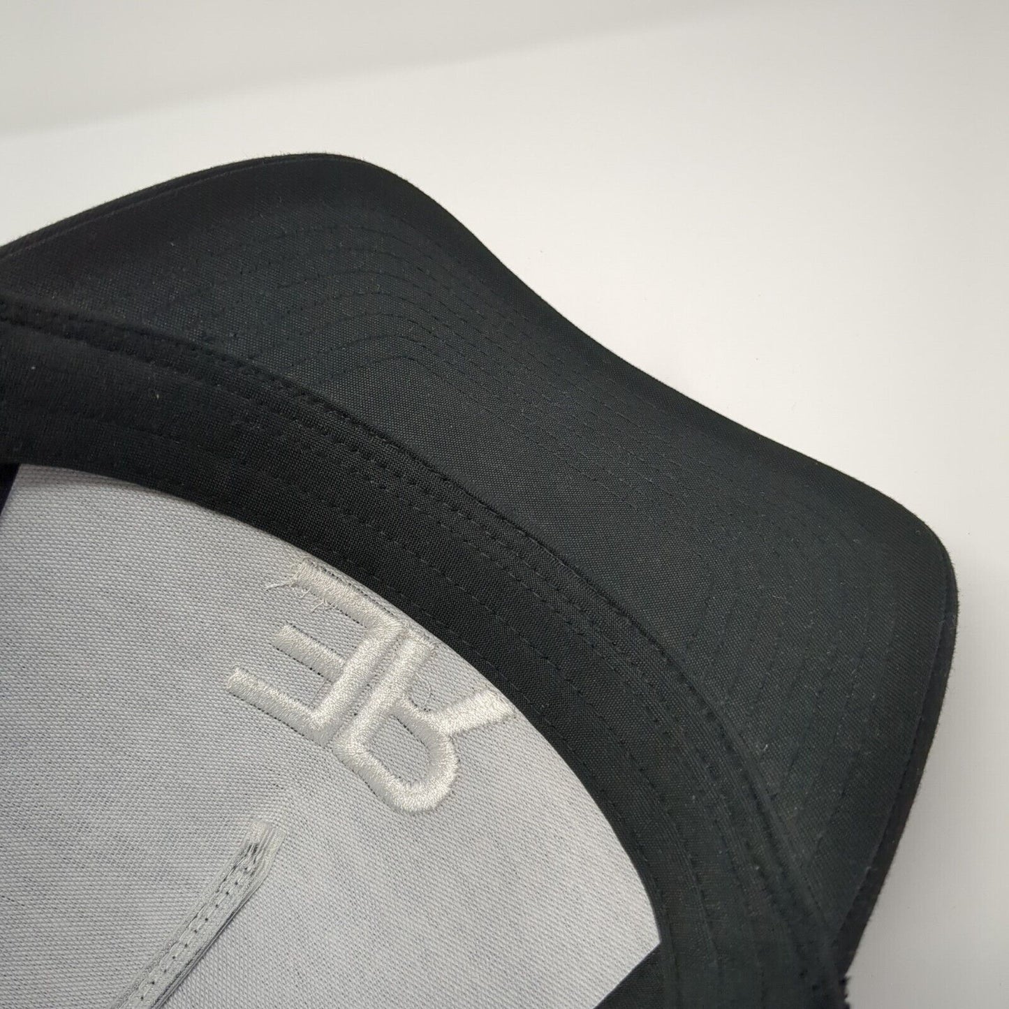 ER Snapback Trucker Hat Black One Size Adjustable Mesh Back Classics Yupoong