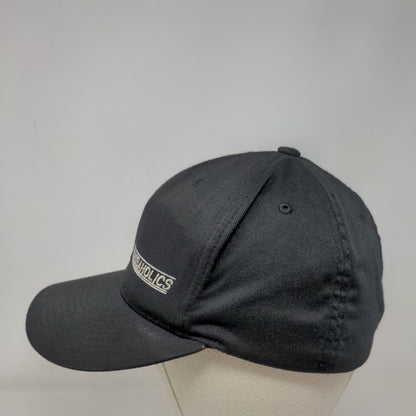 Bassaholics Addicted Fitted Hat Black Small-Medium Embroidered Yupoong