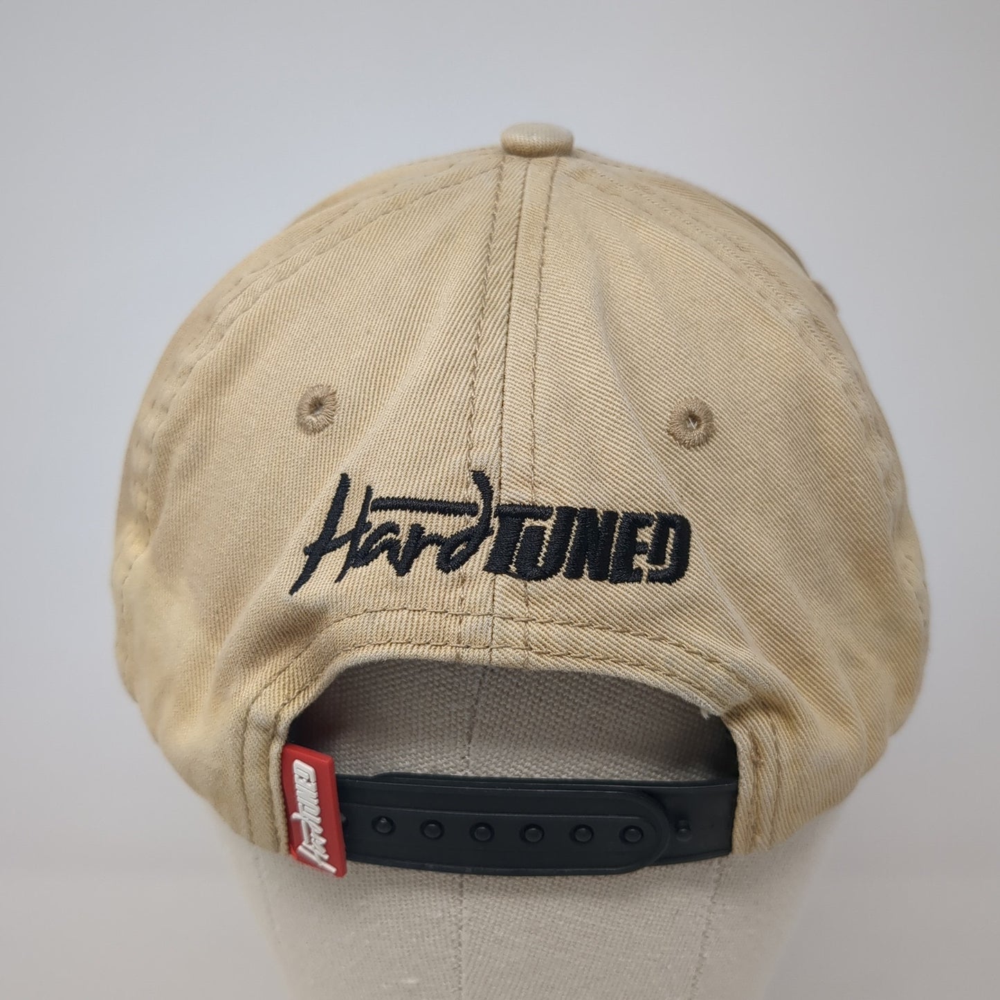 HT Hard Tuned Toddler Snapback Hat Beige One Size Adjustable Embroidered 6 Panel