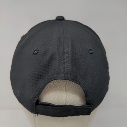 Crane Creek Canyon Classic Strapback Hat Black Adult Outdoor Cap