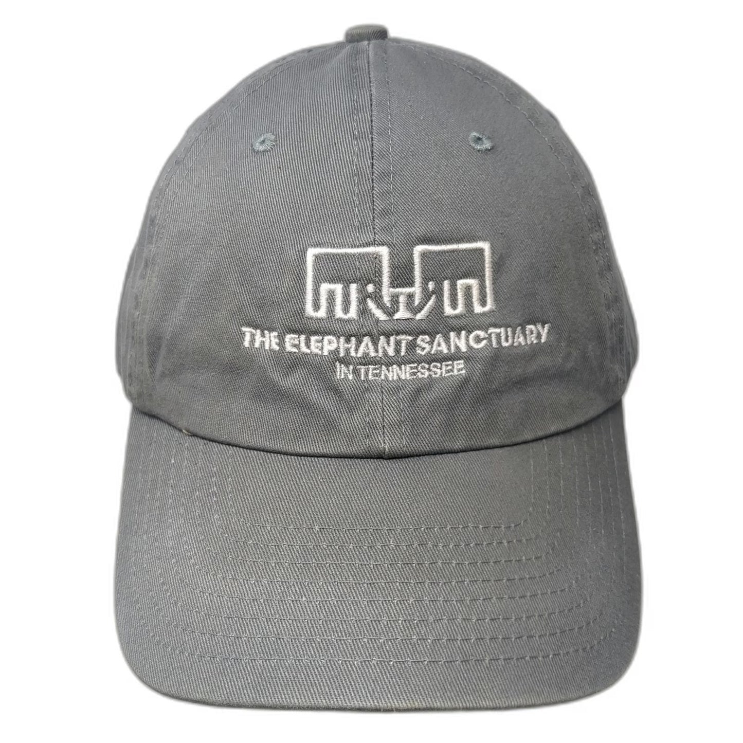 Bayside Baseball Cap Gray One Size The Elephant Sanctuary Tennessee Hat USA Made