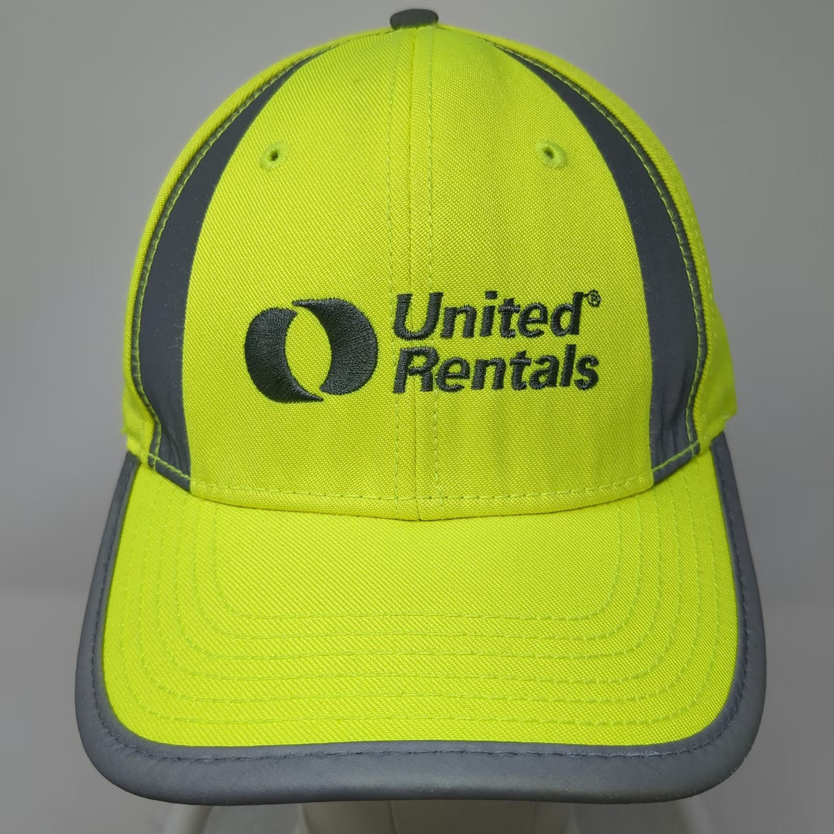 K-Products United Rentals Baseball Cap Green One Size Reflective Hi-Viz Hat