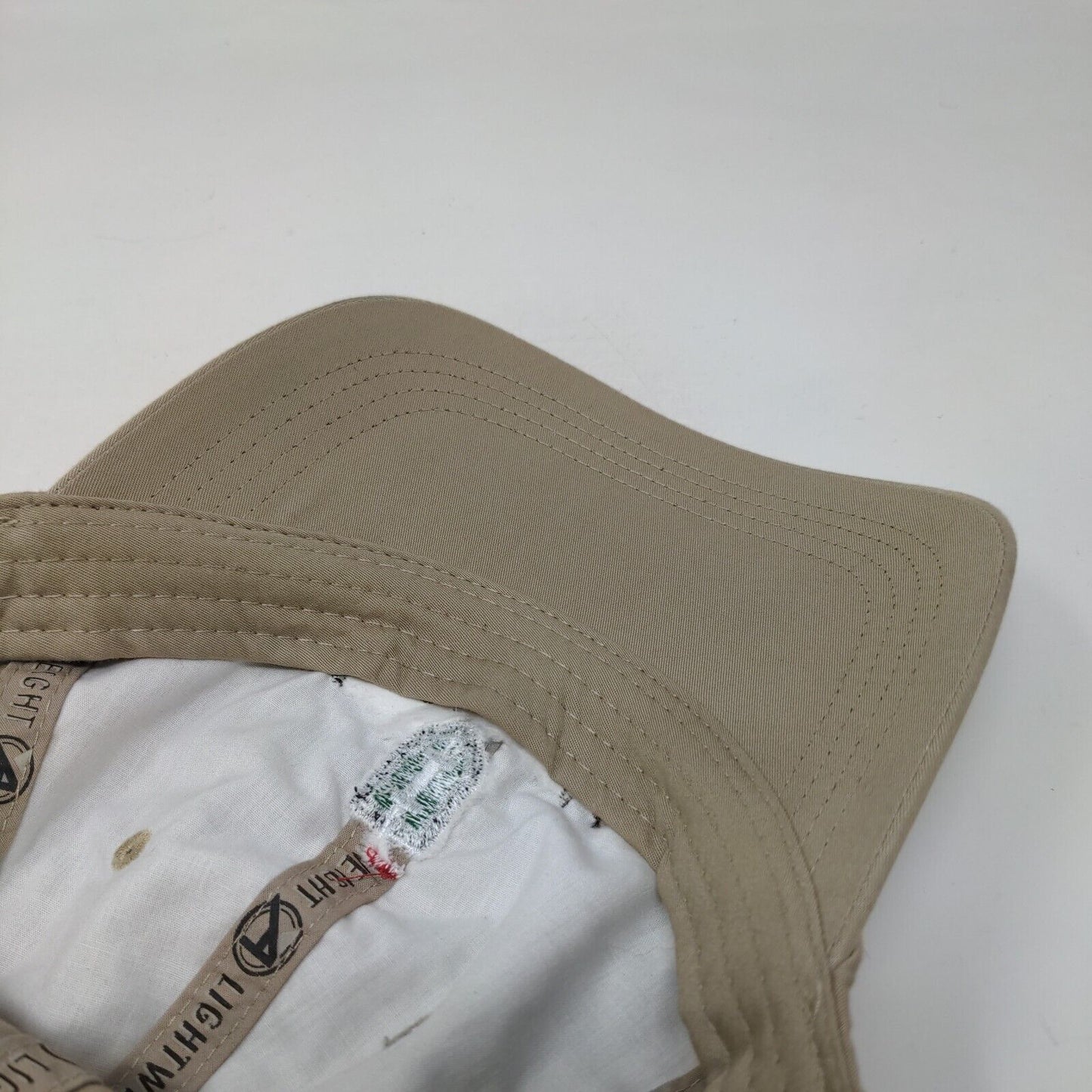 Innisbrook Strapback Hat Tan One Size Classic Cut Embroidered Ahead Lightweight