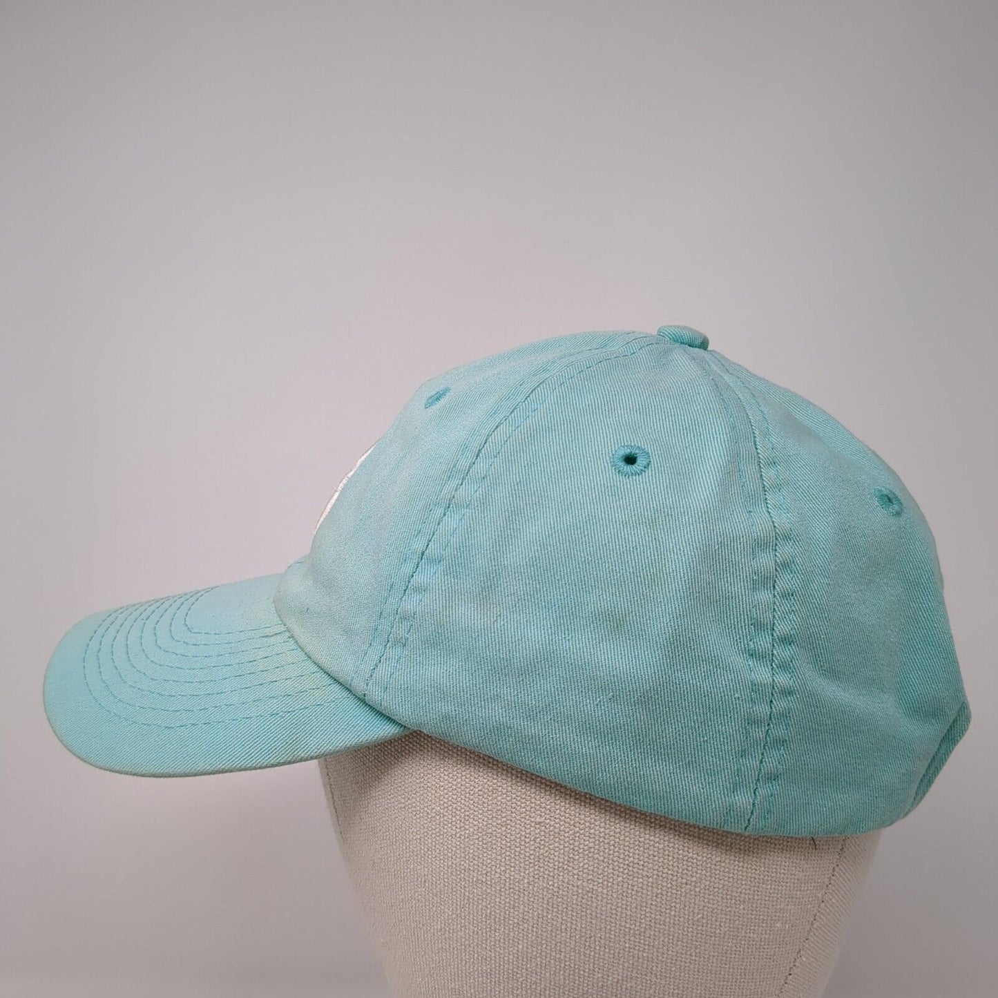 Browning Strapback Hat Blue One Size Adjustable Embroidered 6 Panel Cotton