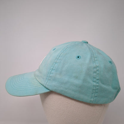 Browning Strapback Hat Blue One Size Adjustable Embroidered 6 Panel Cotton