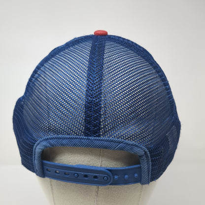 Volcom Stone Patch Snapback Rope Trucker Hat Multi One Size Mesh Back