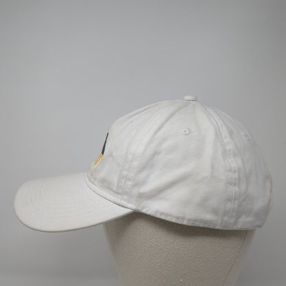 Summit Strapback Baseball Cap White One Size Adjustable 6 Panel Port & Company