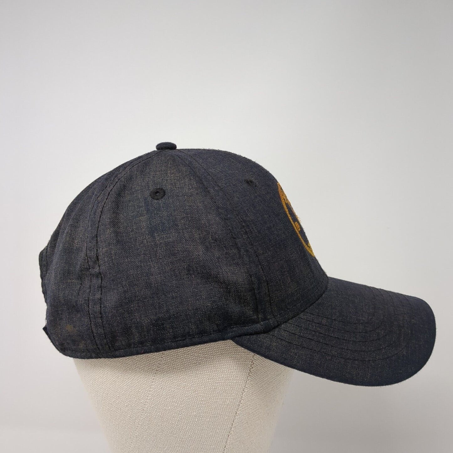 McCall Idaho 1917 Strapback Hat Blue One Size Adjustable Embroidered ACE USA