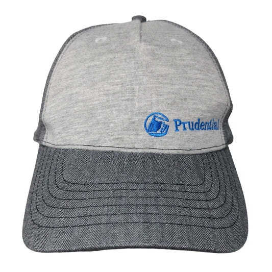 Prudential Financial Men's Strapback Hat Gray Size OSFA Embroidered Logo