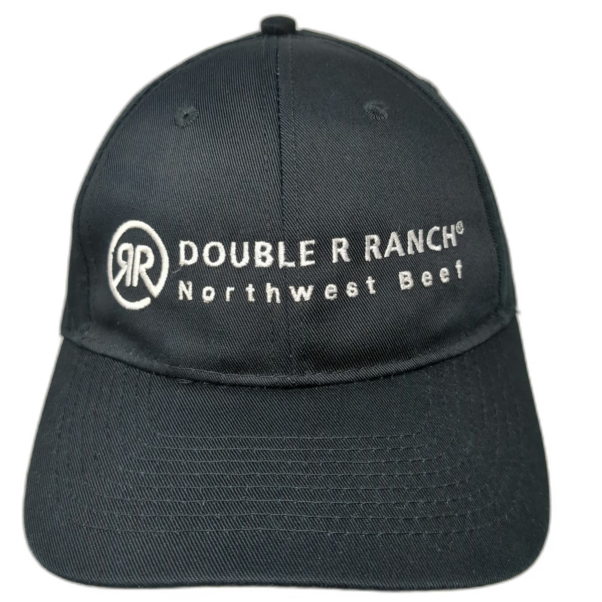 Port Authority Baseball Cap Black One Size Double R Ranch Northwest Beef Hat