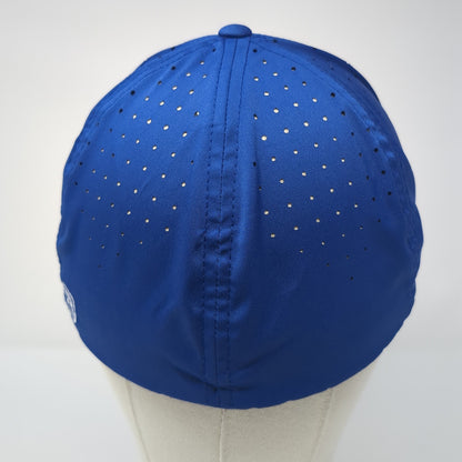 Godfrey Timberwolves Fitted Baseball Cap Blue Medium Embroidered Richardson