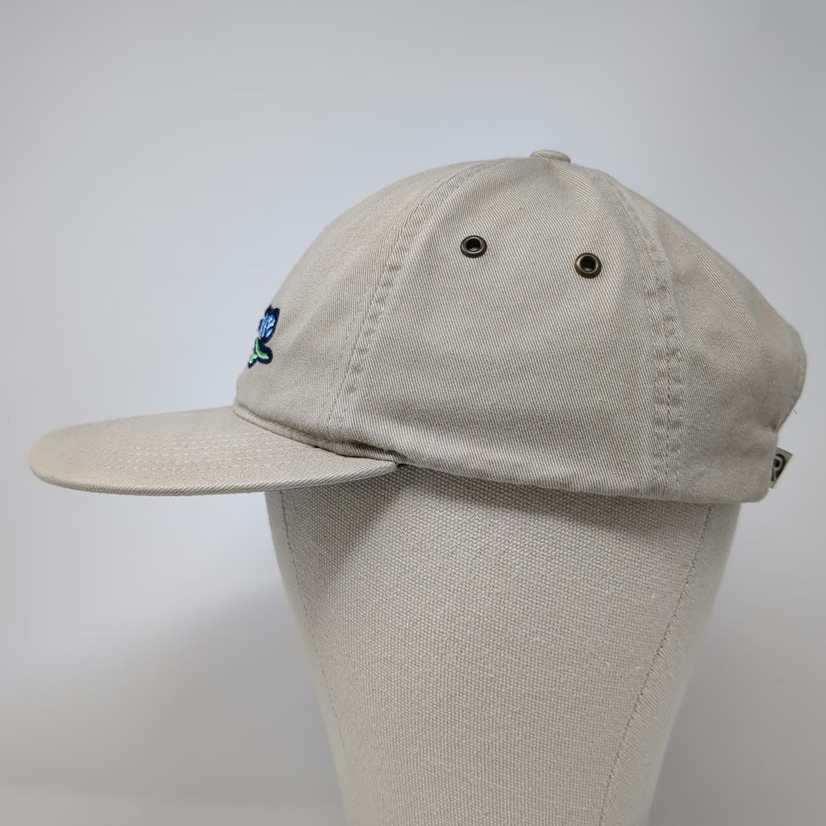 Richardson Baseball Cap Beige One Size Shops at Riverstone Slideback Logo Hat
