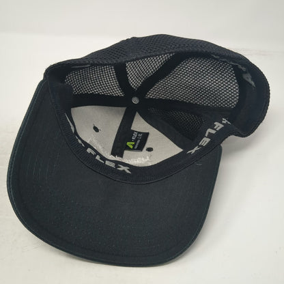 A-Flex Herbalife 24 Baseball Cap Black XL Fitted Mesh Back Embroidered Hat