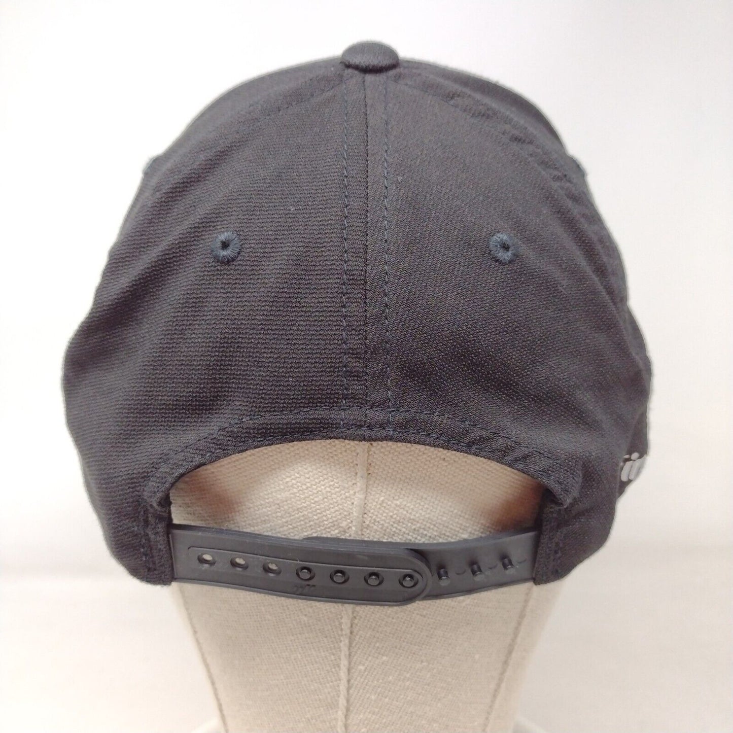 Go Play Snapback Hat Black OSFA Embroidered Flexfit 110 Yupoong