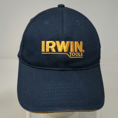 K-Products Irwin Tools Embroidered Baseball Cap Blue One Size Strapback Hat