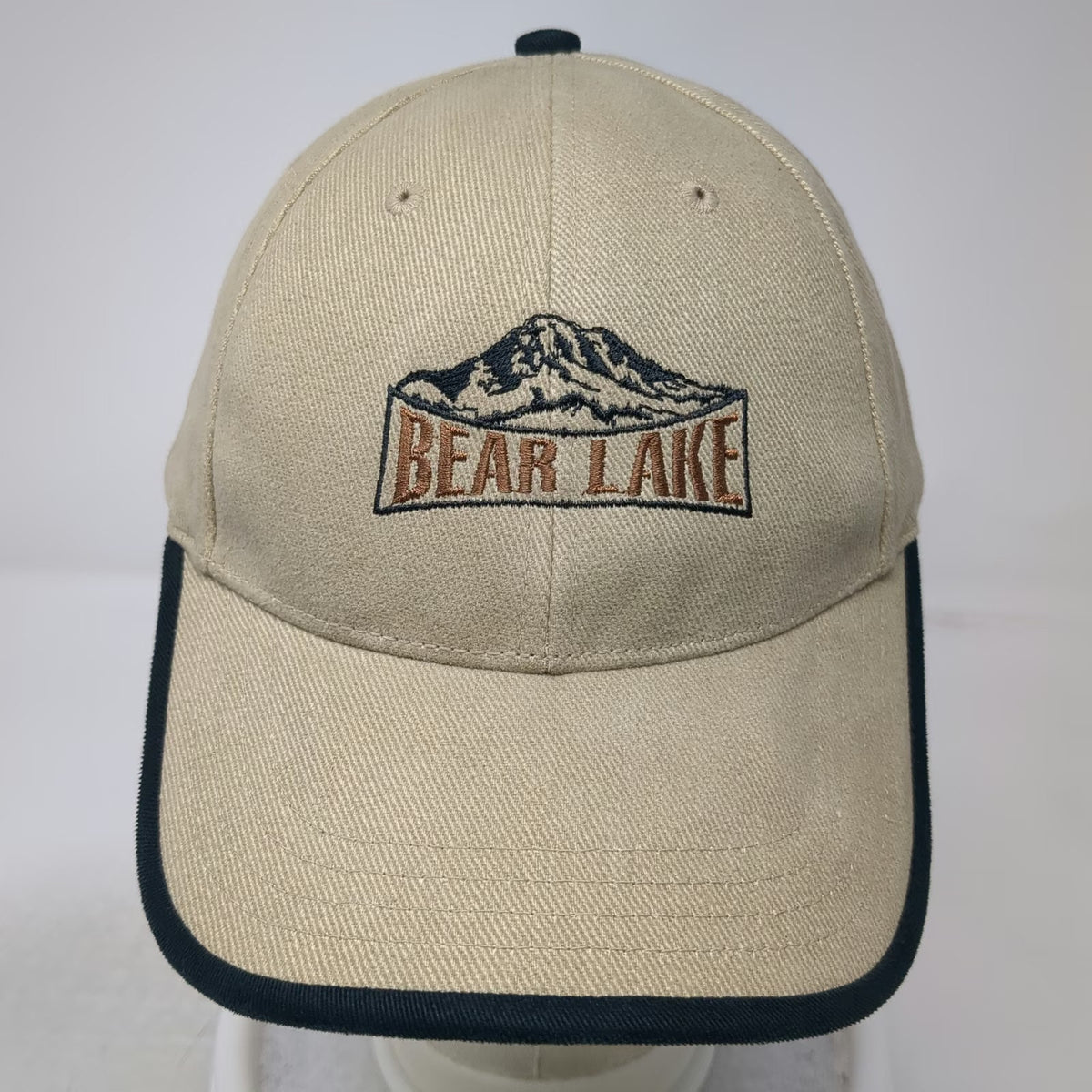Headwear Classics Brown Bear Lake Mountain Baseball Cap One Size Slideback Hat