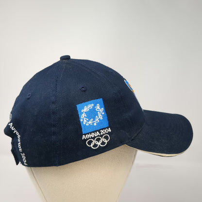 High-Q Athens 2004 Olympics Greece Hellas Flag Blue One Size Baseball Cap Hat