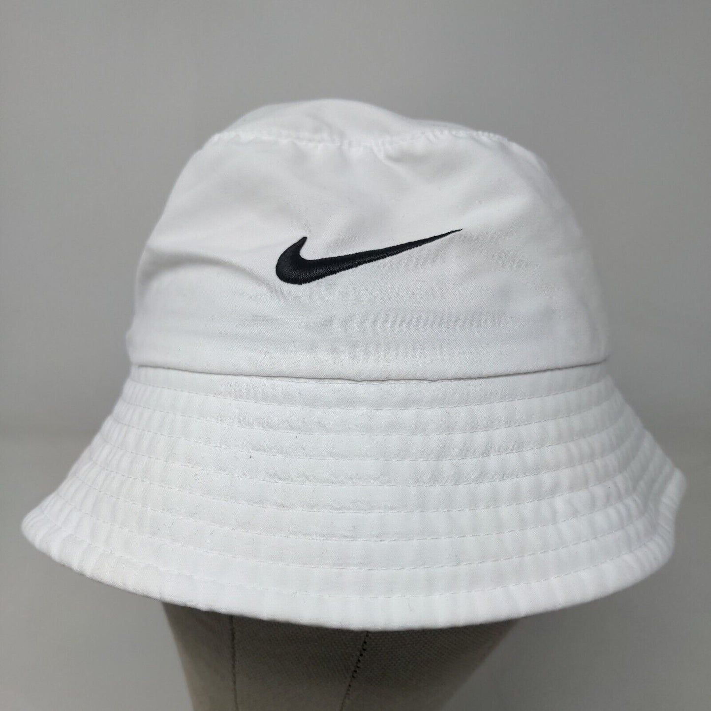 Nike Toddler Boys Bucket Sun Hat White Size Toddler Embroidered Swoosh Logo