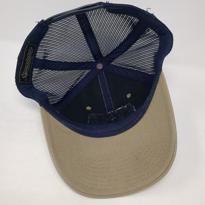 Gone Fishing Patch Snapback Mesh Back Trucker Hat Multi One Size Signatures