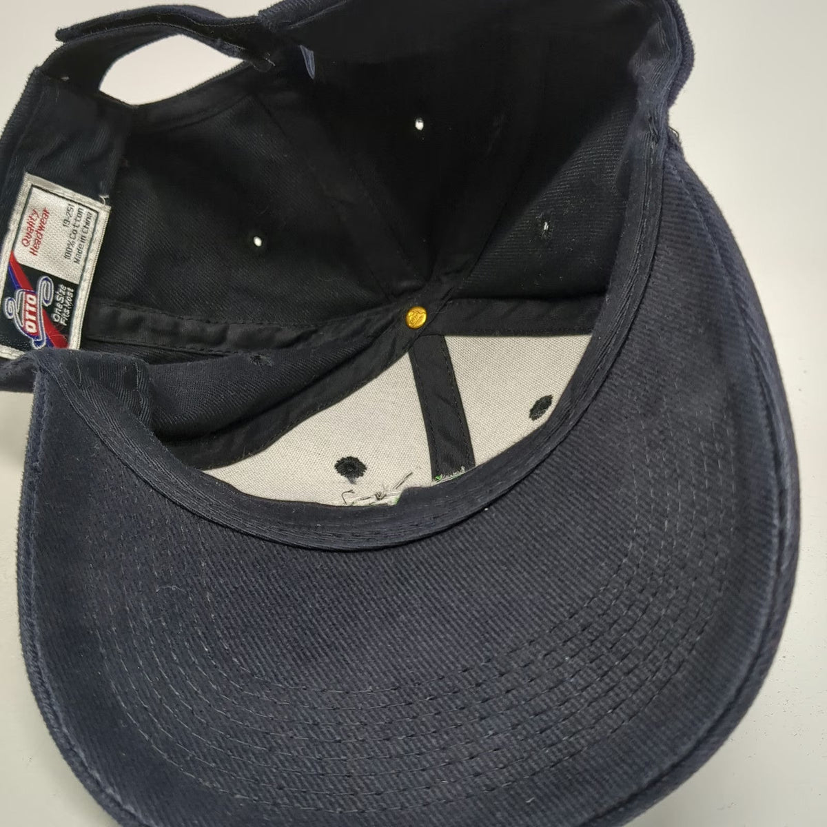 Otto Baseball Cap Blue OSFM Triple C Concrete Truck Embroidered Strapback hat