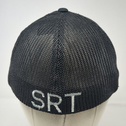 Port Authority Baseball Cap Black XL Mesh SRT Spartan Helmet Embroidery Hat