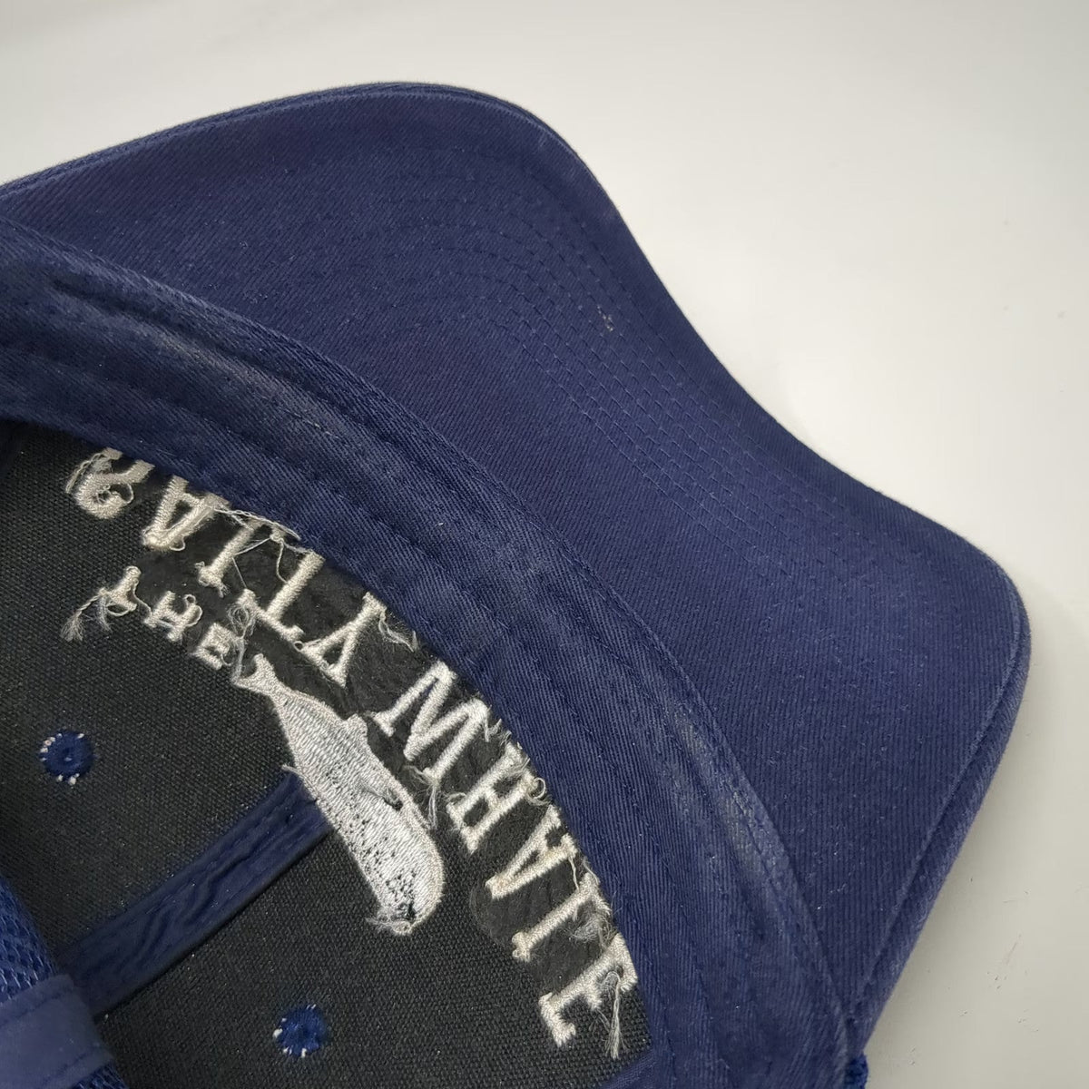 Port Authority Blue One Size Trucker Hat Salty Whale Guesthouse Mesh Snapback