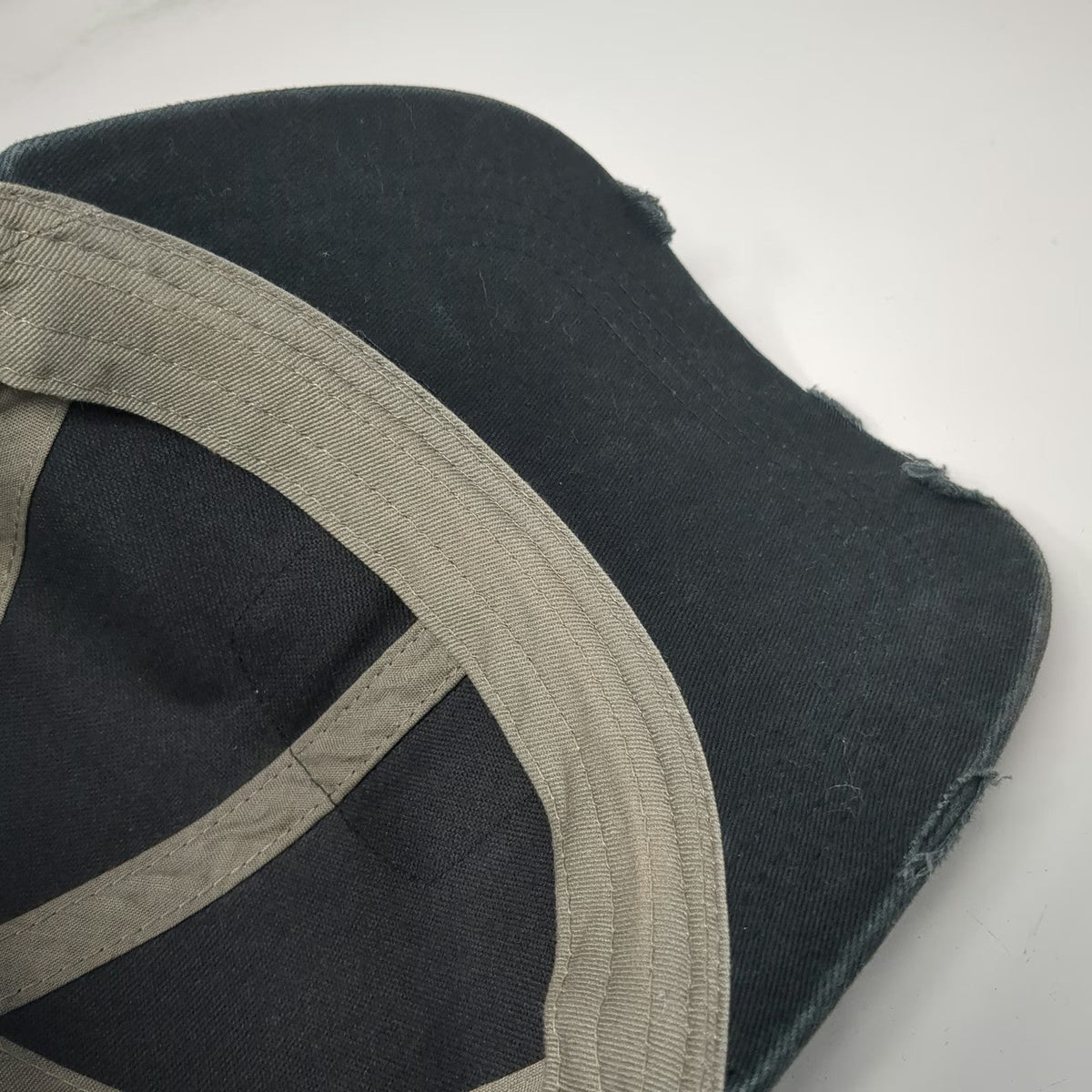Shyanne Trucker Hat Black One Size Western Bull Skull Leather Patch Mesh Back