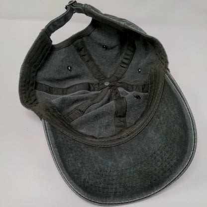Unbranded Slideback Hat Green OSFA Adjustable Blank Solid 6 Panel