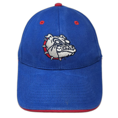 Signatures Louisiana Tech Bulldogs NCAA Blue Red OSFM Strapback Cap Hat Mascot
